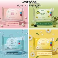 WATSONS WATSONS Watsons Islak Mendil Olive Dream S25 50'li 1 of 4