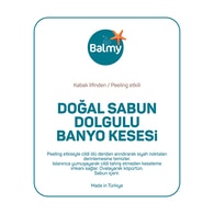 Balmy Sabunlu Banyo Kesesi Nektarin & Limon Otu