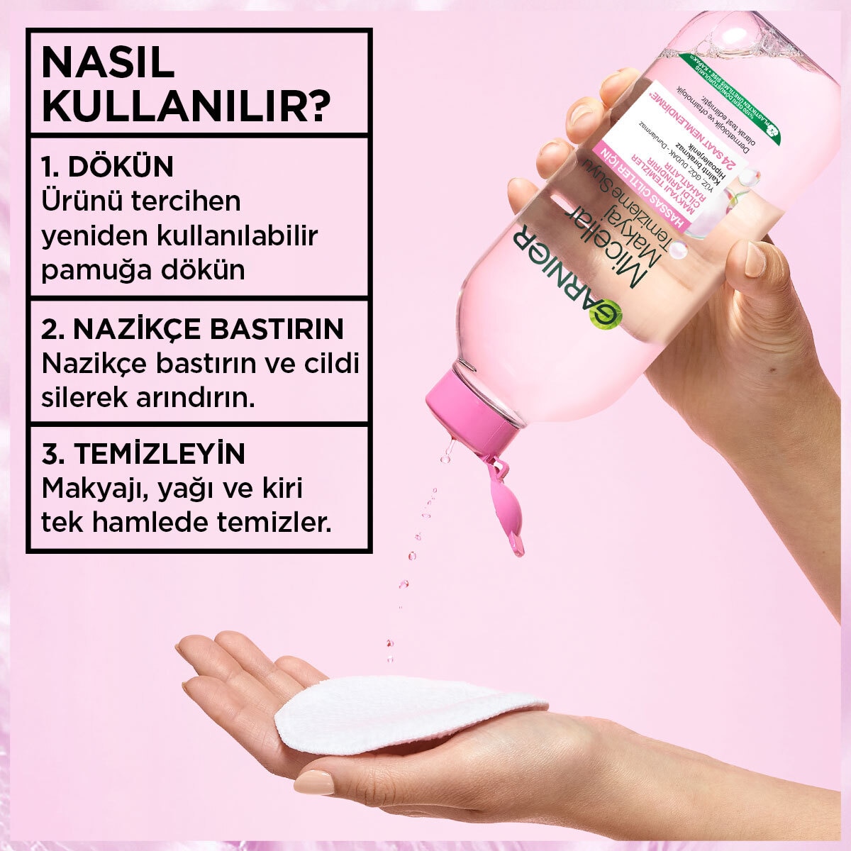  GARNIER GARNIER Garnier Micellar Kusursuz Makyaj Temizleme Suyu 400 ml  1 of 9 