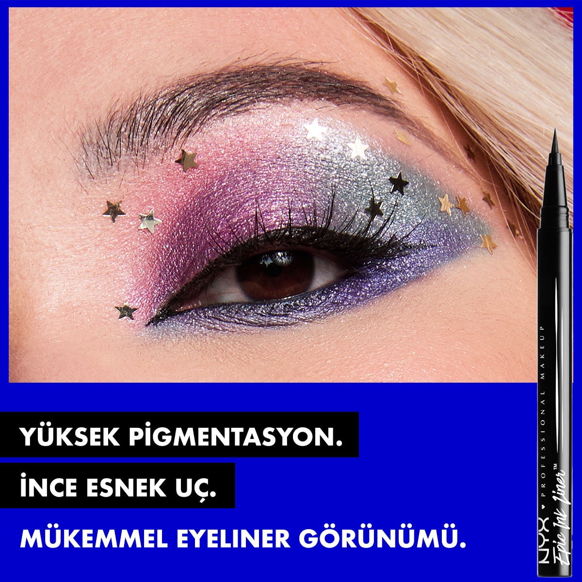  NYX NYX Nyx Professional Makeup Epic Ink Liner Siyah  1 of 5 