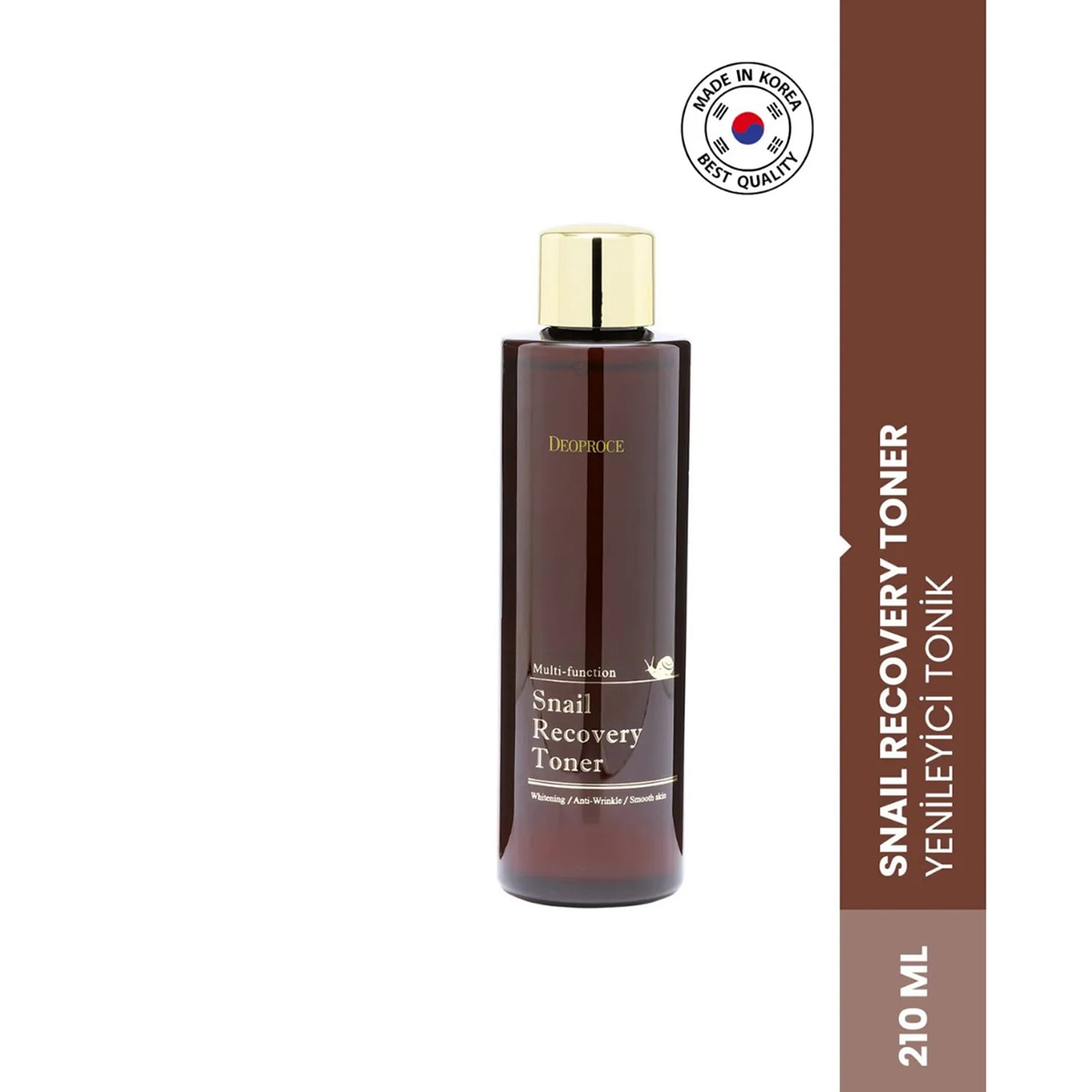  DEOPROCE KOREA DEOPROCE KOREA Deoproce Kore Snail Recovery Tonik 210 ml  1 of 6 