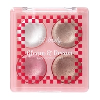  LOVELY LOVELY Lovely Gleam & Dream Face Glow Palet 