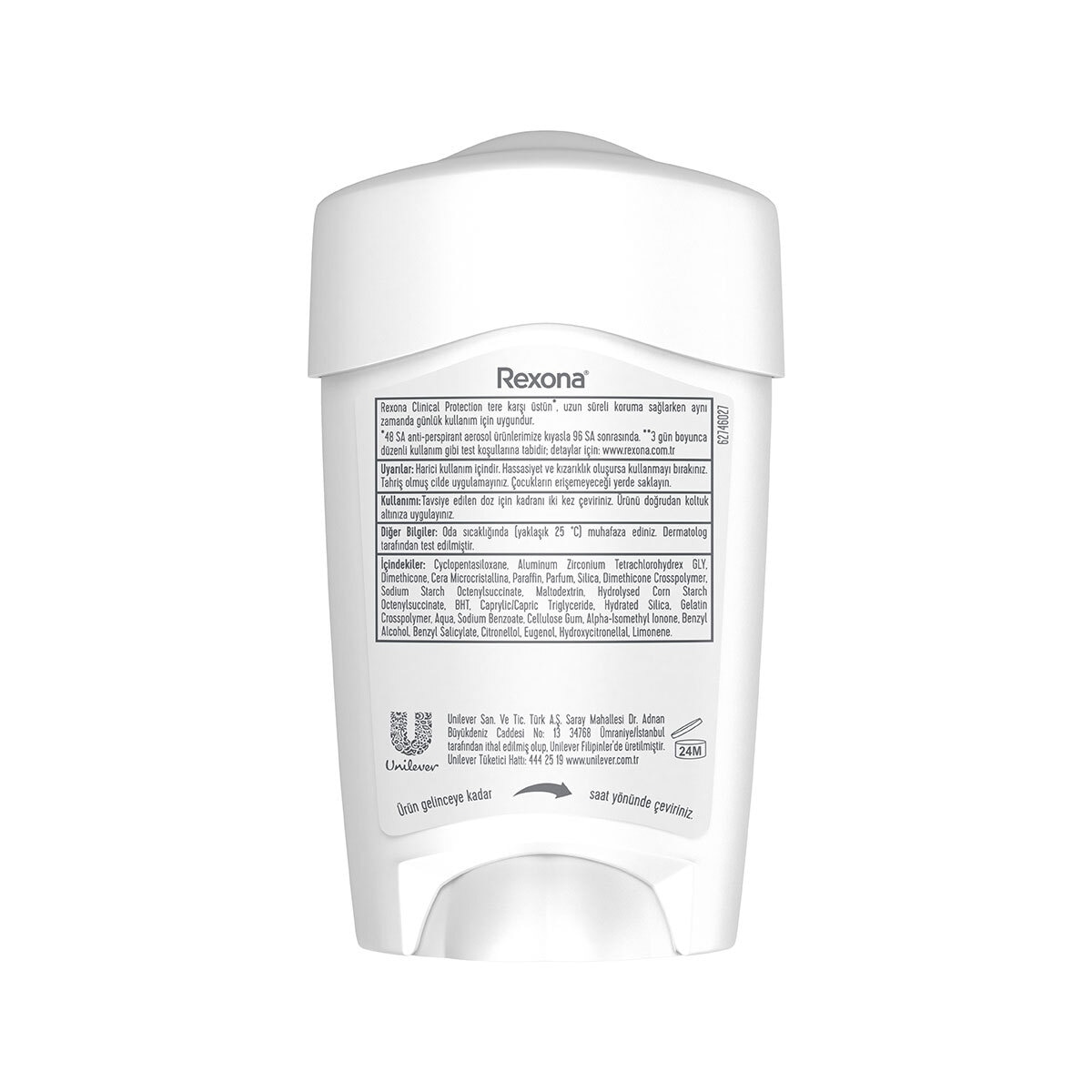 REXONA REXONA Rexona Clinical Protection Kadın Stick Deodorant Confidence 3x Güçlü Koruma 45 ml 1 of 8