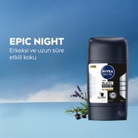  NIVEA DEO NIVEA DEO Nivea Deodorant Stick Black & White Epic Night Erkek 50 ml  1 of 7 