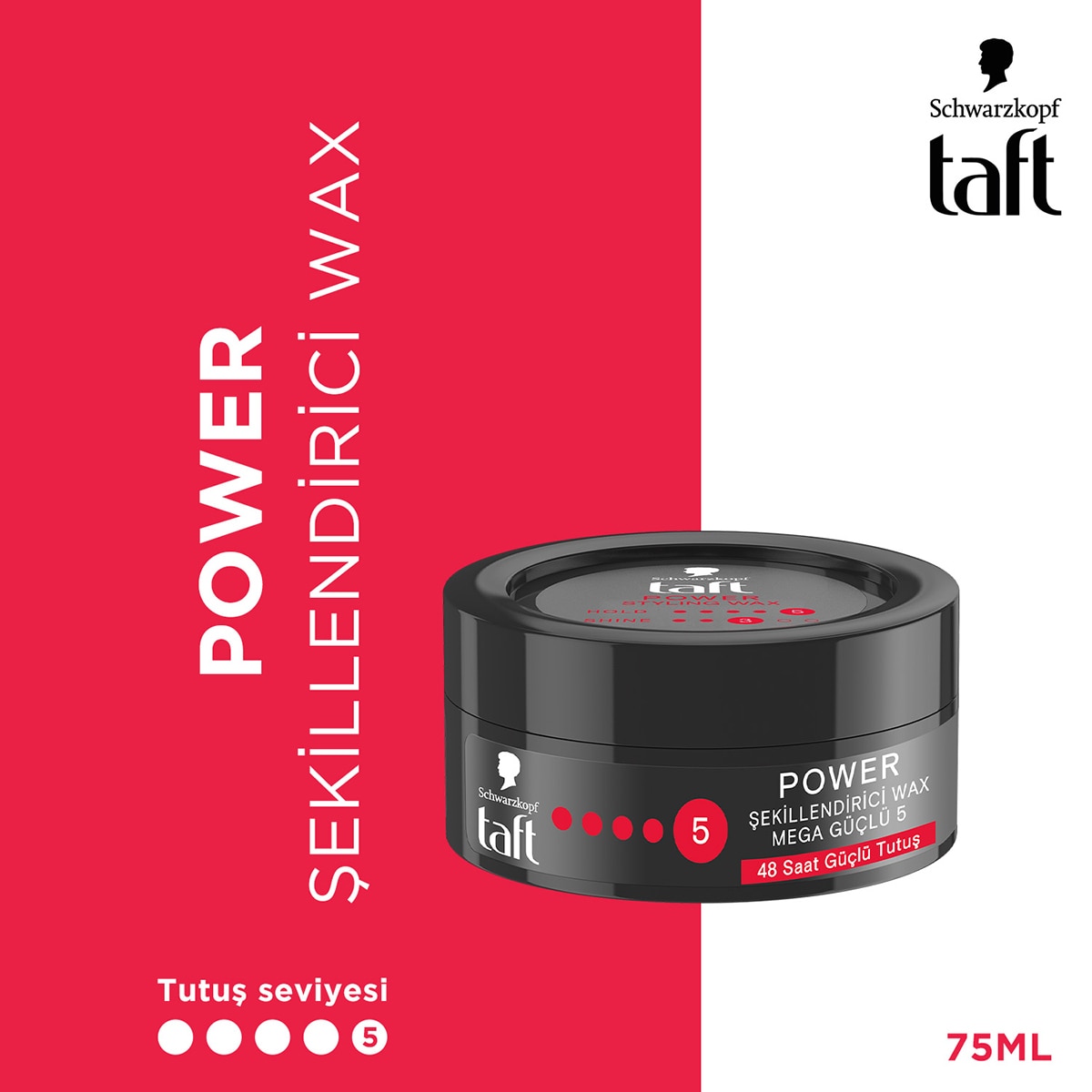  TAFT TAFT Taft Wax Power 75 ml  1 of 5 