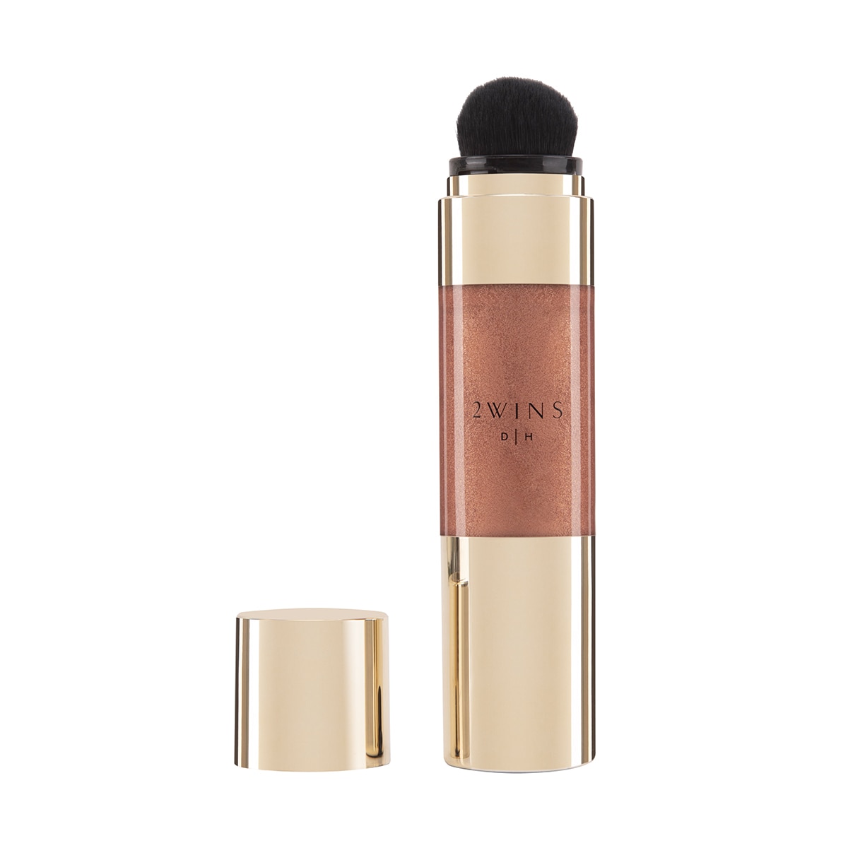  2WINS 2WINS 2Wins Glimmer Highlighter Beauty Illuminator No: 3 Sunkissed Blush  1 of 9 