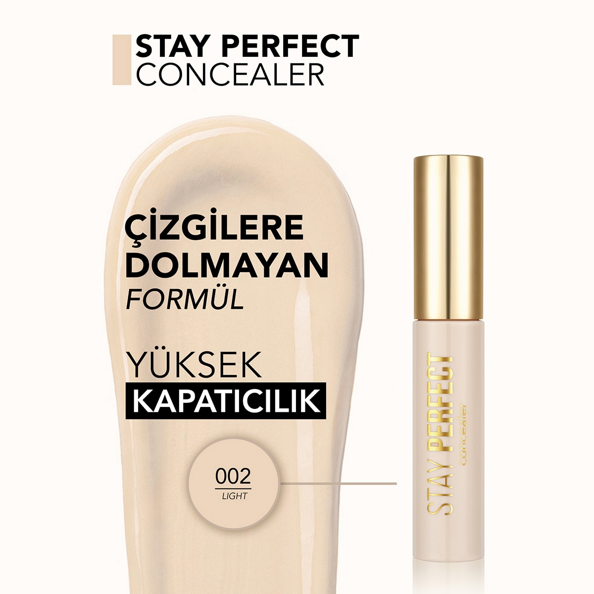  FLORMAR FLORMAR Flormar Stay Perfect Kapatıcı No: 02 Light  1 of 6 