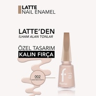 Flormar Latte Oje 002 Bare Macchiato