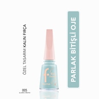  FLORMAR FLORMAR EXC. Flormar Blossom Yüksek Pigmentli & Parlak Bitişli Kalın Fırçalı Oje No: 005 Blbll Creepr 