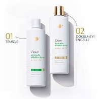  DOVE DOVE Dove Şampuan Avocado Dökülme Karşıtı 375 ml  1 of 11 
