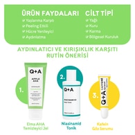 Q+A Apple Aha Exfoliating Yüz Temizleme Jeli 75 ml