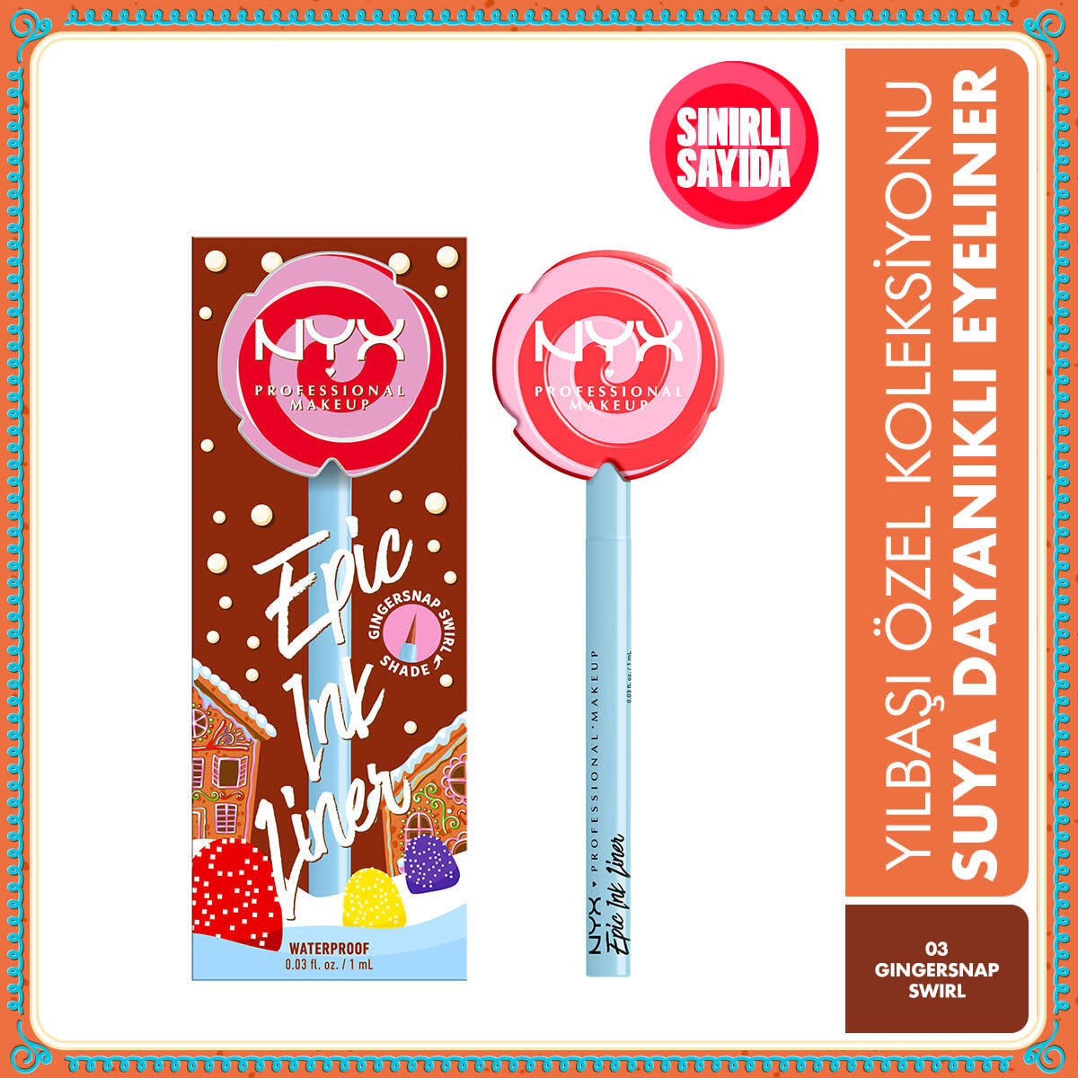 NYX NYX Nyx Holiday 25 Candy Swirl Liner Gingersnap 1 of 7