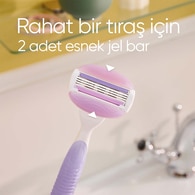 Gillette Venus Comfortglide Breeze Tıraş Makinesi + 2 Adet Yedek Başlık
