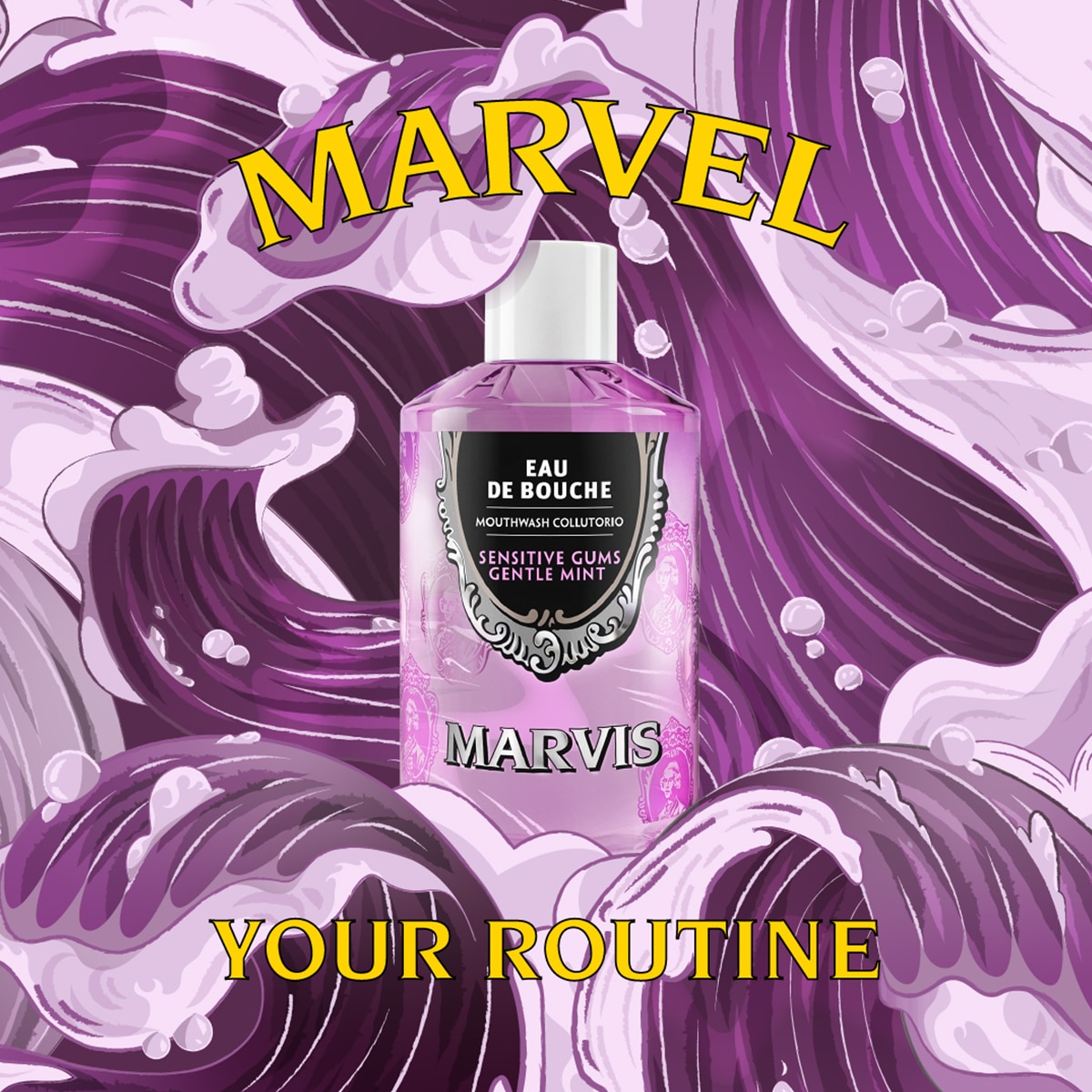 MARVIS MARVIS Marvis Sensitive Gums Ağız Bakım Suyu 400 ml 1 of 6