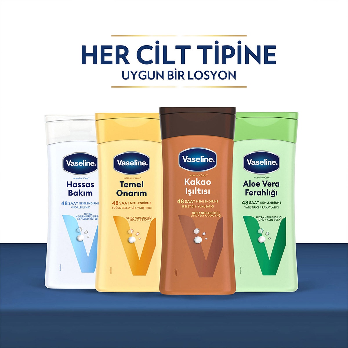  VASELINE VASELINE Vaseline Aloe Vera Ferahlığı Vücut Losyonu 400 ml  1 of 10 