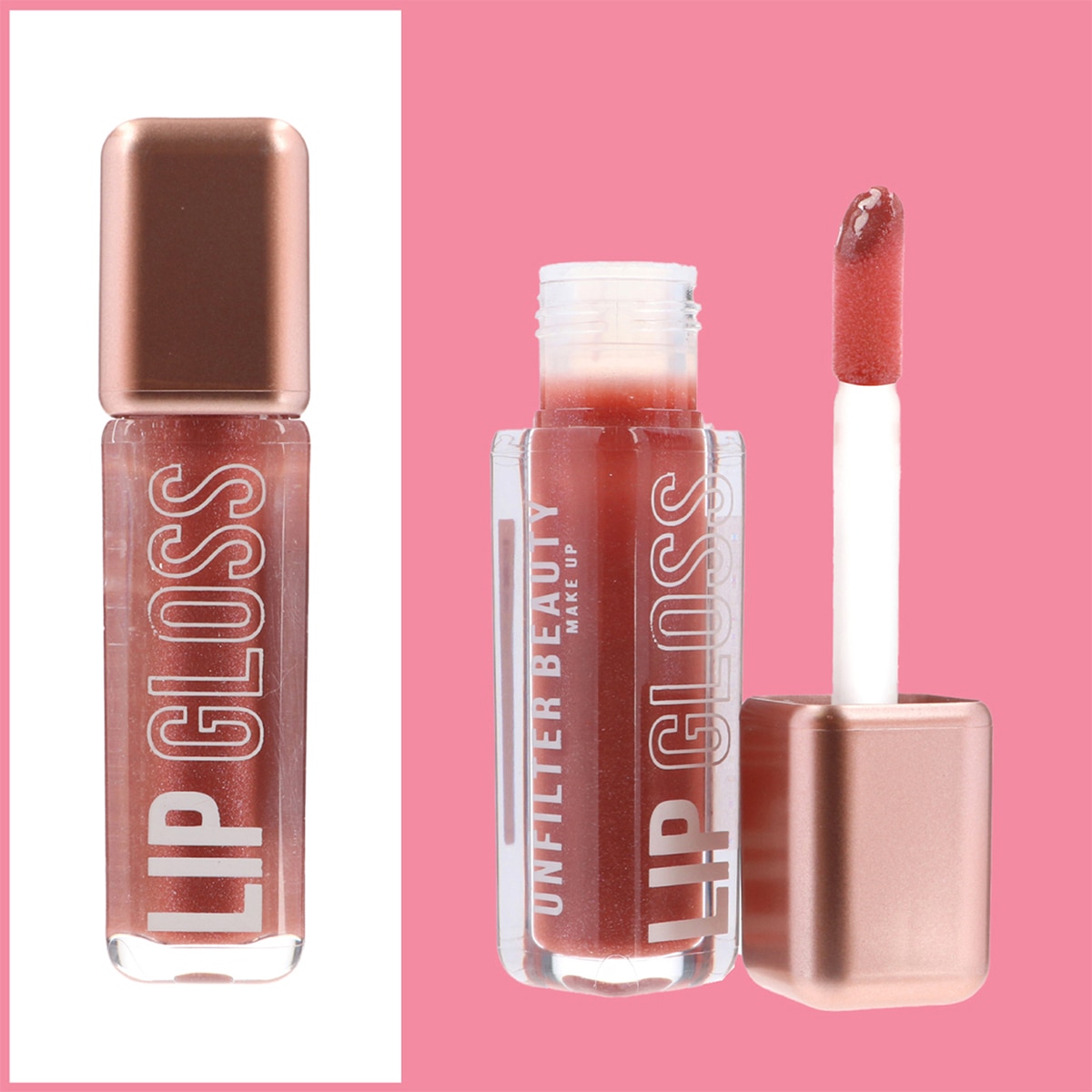  UNFILTER UNFILTER BEAUTY Unfilter Beauty Lip Gloss 08 Chill Baby  1 of 5 