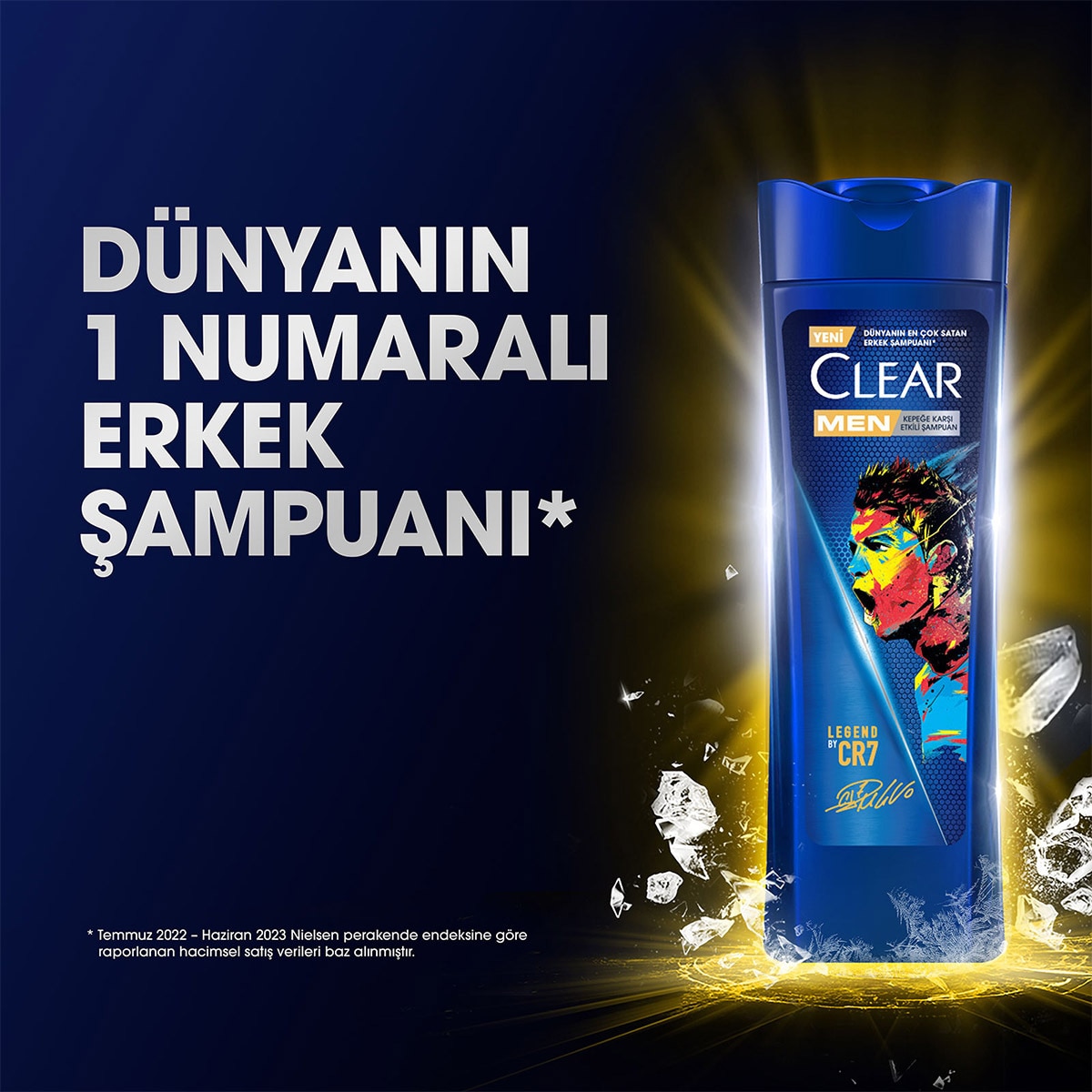  CLEAR CLEAR Clear Men Kepeğe Karşı Etkili Şampuan Legend By CR7 350 ml  1 of 11 