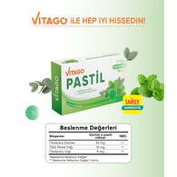 Vitago Pastil Tıbbi Nane Ökaliptus Yağı 16'lı