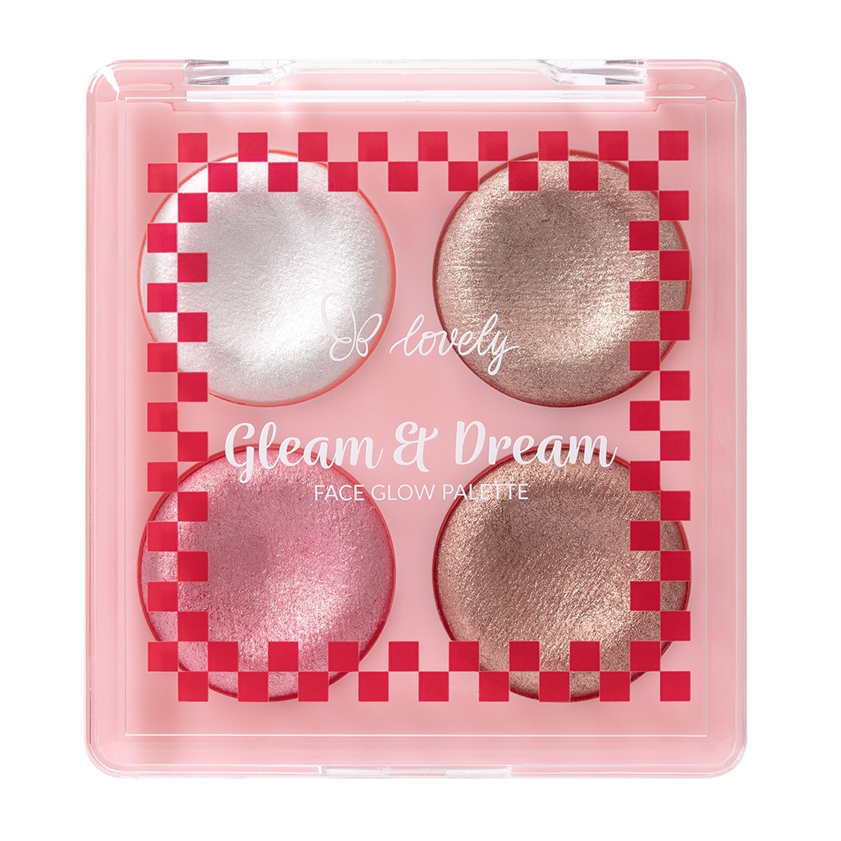 LOVELY LOVELY Lovely Gleam & Dream Face Glow Palet 1 of 3