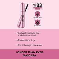 Flormar Longer Than Ever Uzun Görünüm Veren Maskara No: 001