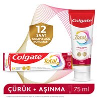 COLGATE COLGATE Colgate Total Aktif Koruma Çürük + Aşınma Diş Macunu 75 ml 1 of 4