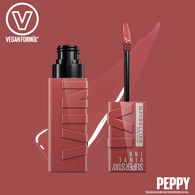 Maybelline New York Super Stay Vinyl Ink Likit Parlak Ruj 115 Peppy