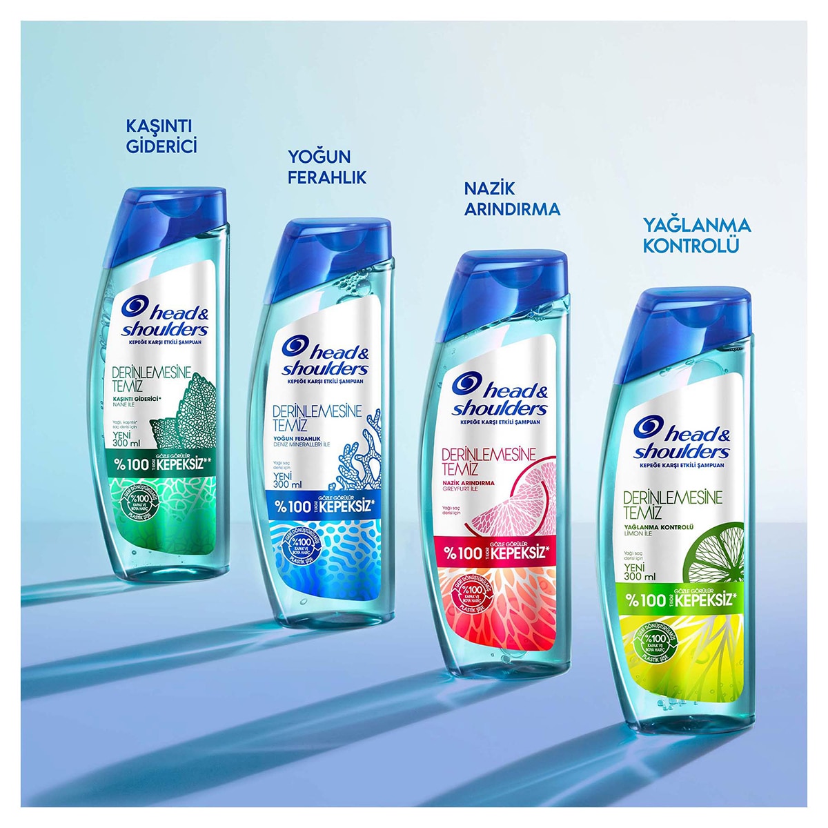 HEAD&SHOULDERS HEAD&SHOULDERS Head&Shoulders Derinlemesine Temiz Yoğun Ferahlık Deniz Mineralleri 300 ml 1 of 9