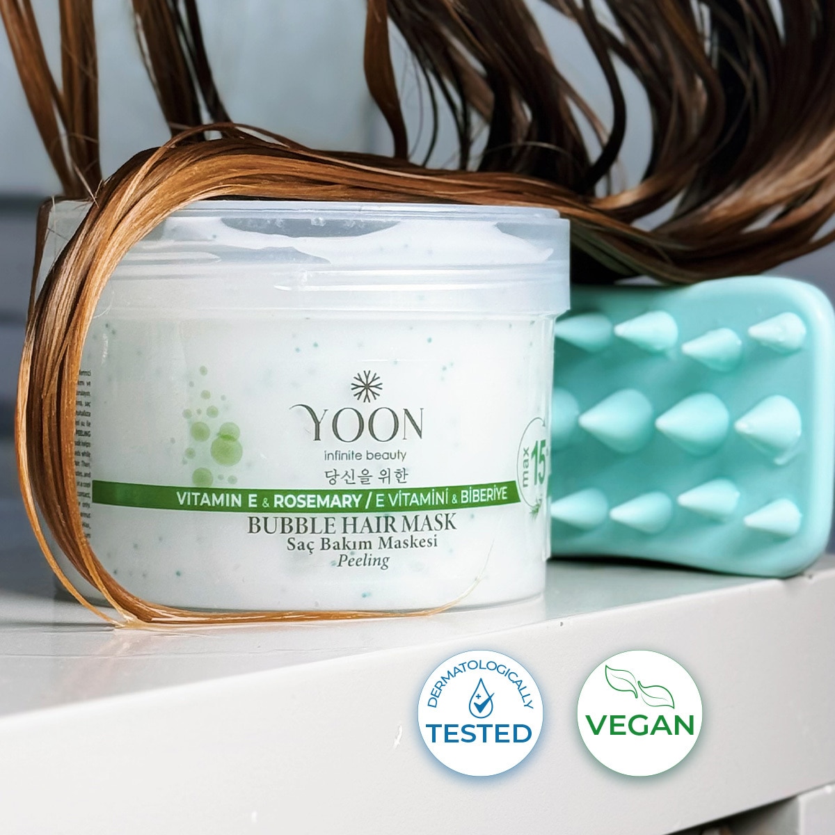  YOON YOON Yoon Biberiye Saç Maskesi 250 ml  1 of 6 
