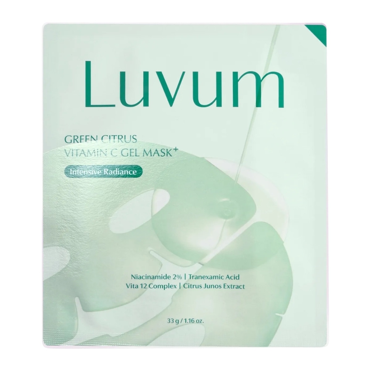  LUVUM LUVUM Luvum Green Citrus Vitamin C Şeffaflaşan Jel Maske 