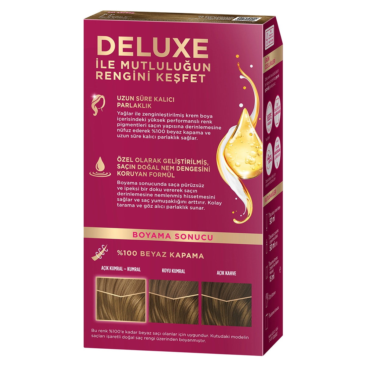  PALETTE PALETTE Palette Deluxe Saç Boyası 8-0 Bal Köpüğü  1 of 9 