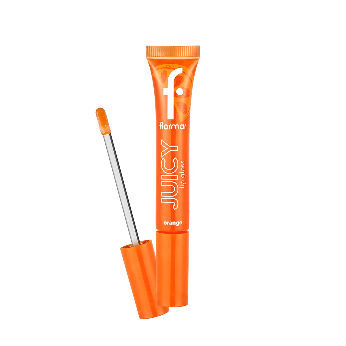 FLORMAR FLORMAR Flormar Juicy Lip Gloss Meyve Aromalı Renkli Dudak Parlatıcısı No: 002 Orange 1 of 7