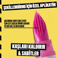 Nyx Professional Makeup The Super Brow Glue Sabitleyici Kaş Jeli O1