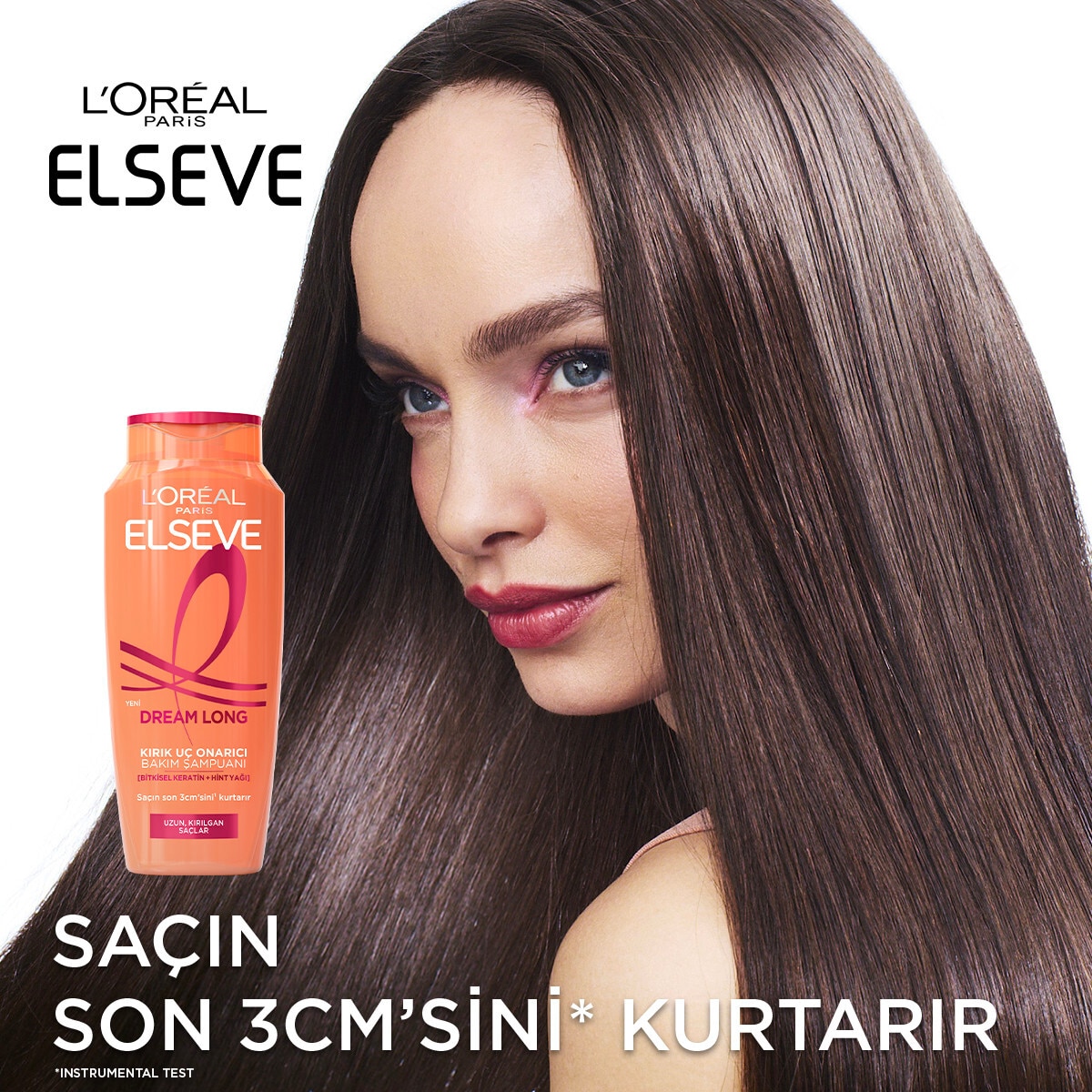  ELSEVE ELSEVE L'Oreal Paris Elseve Dream Long Onarıcı Bakım Şampuanı 300 ml  1 of 8 