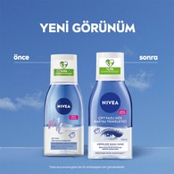  NIVEA VISAGE NIVEA VISAGE Nivea Çift Fazlı Suya Dayanıklı Göz Makyaj Temizleyici 125 ml  1 of 7 