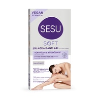 Sesu Soft Sir Ağda Bandı Tüm Vücut 32 Adet
