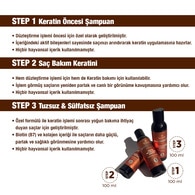 Yoon Brezilya Keratin Saç Botoks Seti 3x100 ml