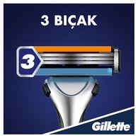 Gillette Sensor3 Tıraş Makinesi Yedek Bıçaklı