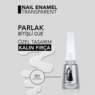 Flormar Nail Enamel Yoğun Pigmentli Parlak Oje No: 301