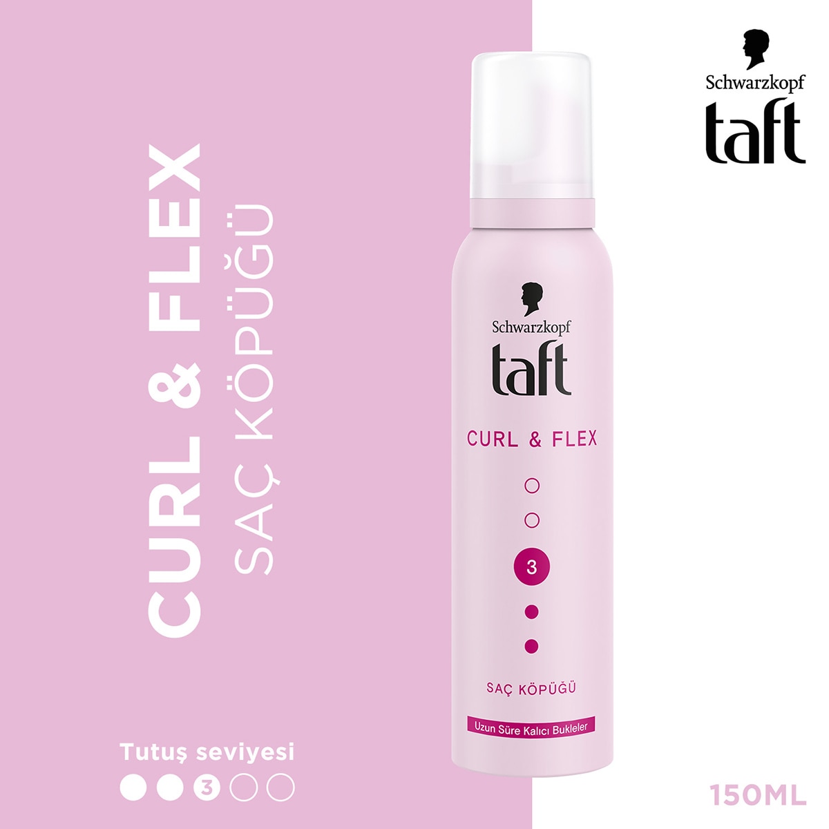  TAFT TAFT Taft Curl and Flex Köpük 150 ml  1 of 5 