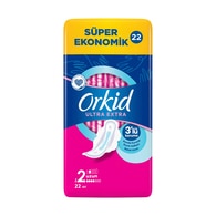 Orkid Hijyenik Ped Ultra Extra Uzun 22 Adet