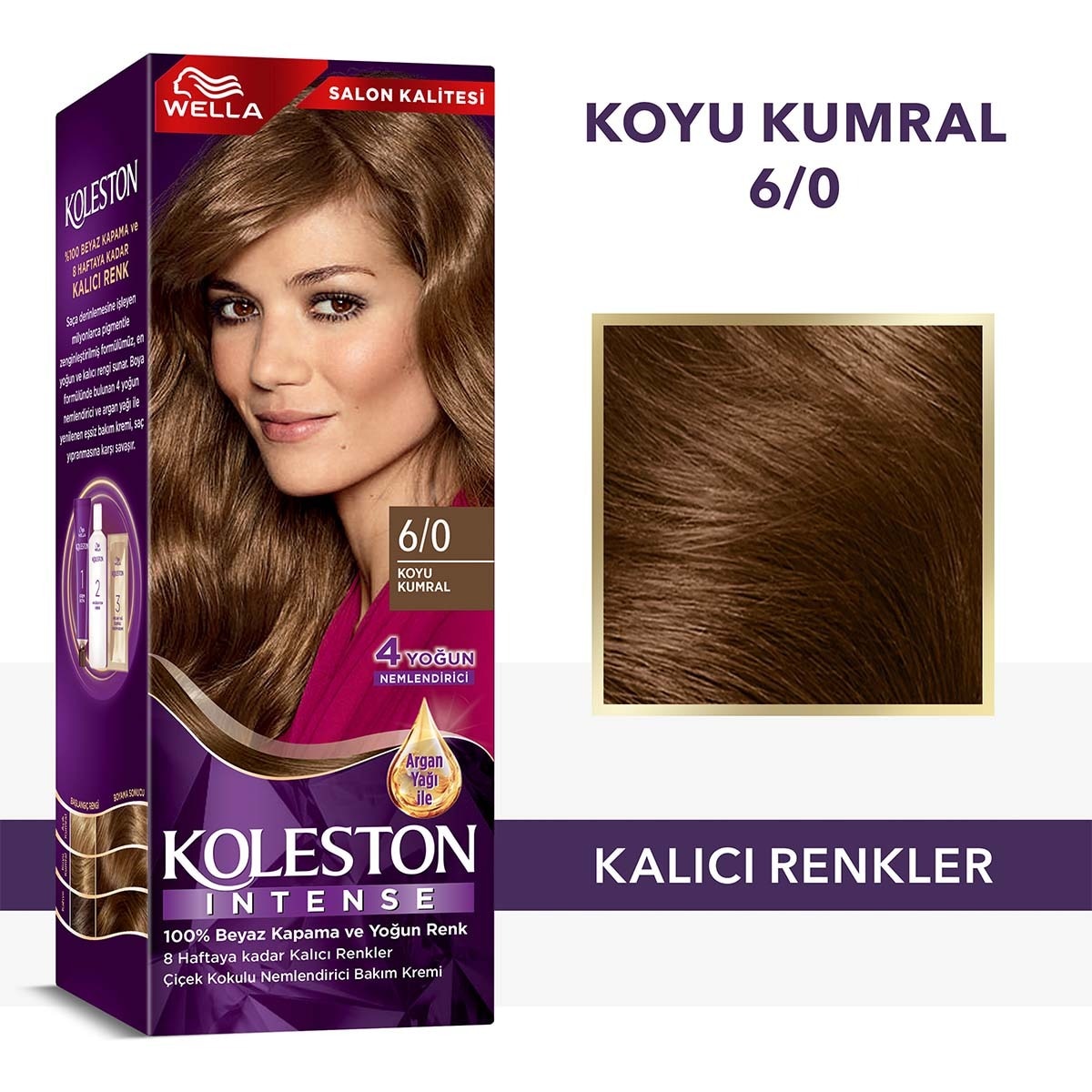 KOLESTON KOLESTON NATURALS Wella Koleston Intense Saç Boyası 6/0 Koyu Kumral 1 of 7