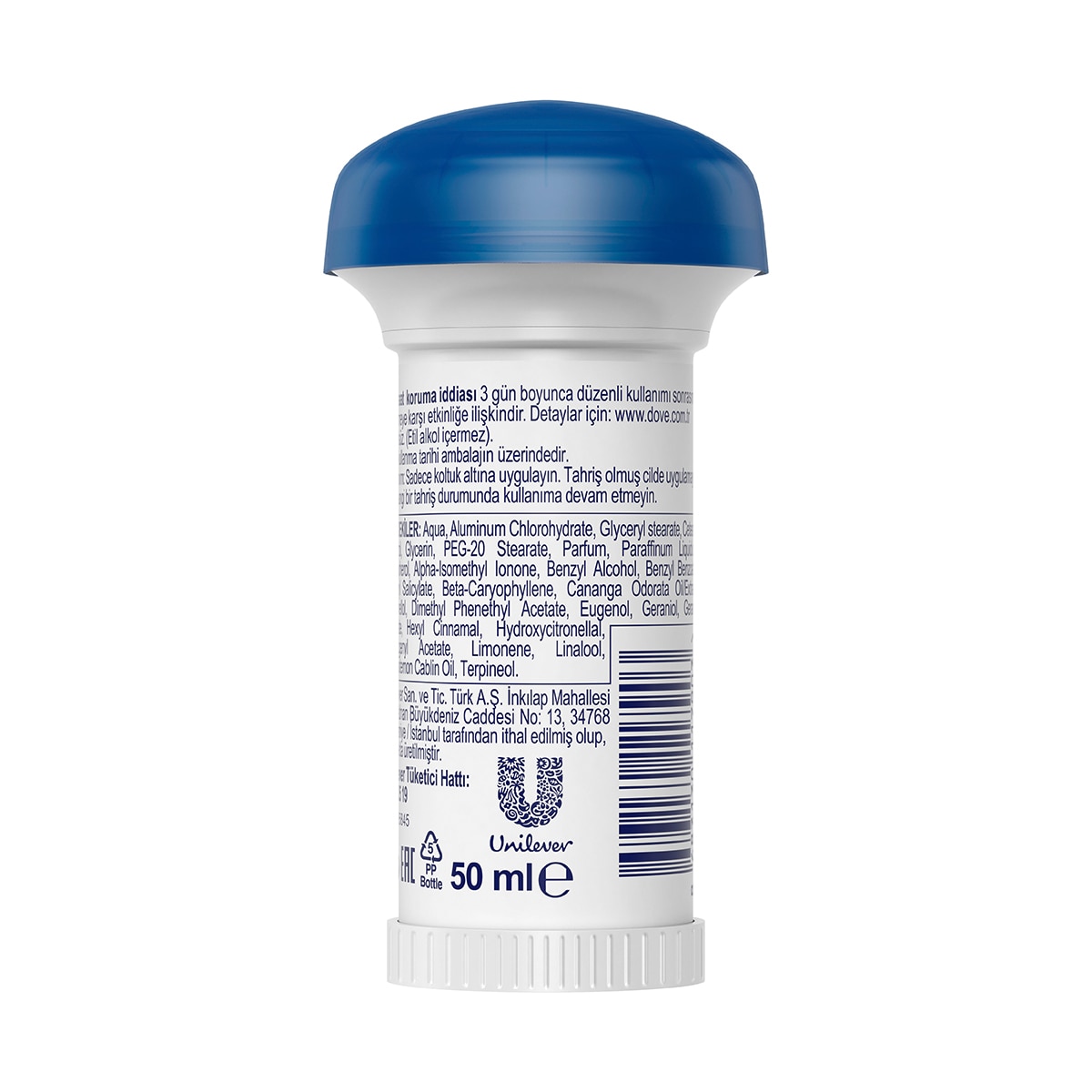  DOVE DOVE Dove Original Krem Stick Deodorant Mushroom 50 ml  1 of 8 