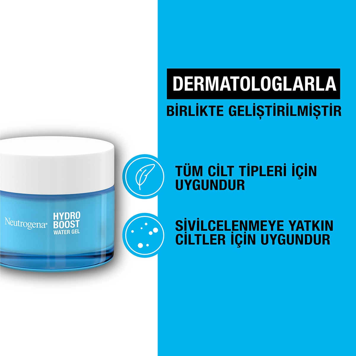 NEUTROGENA NEUTROGENA Neutrogena Hydro Boost Water Gel Nemlendirici Normal Ciltler 50 ml 1 of 6