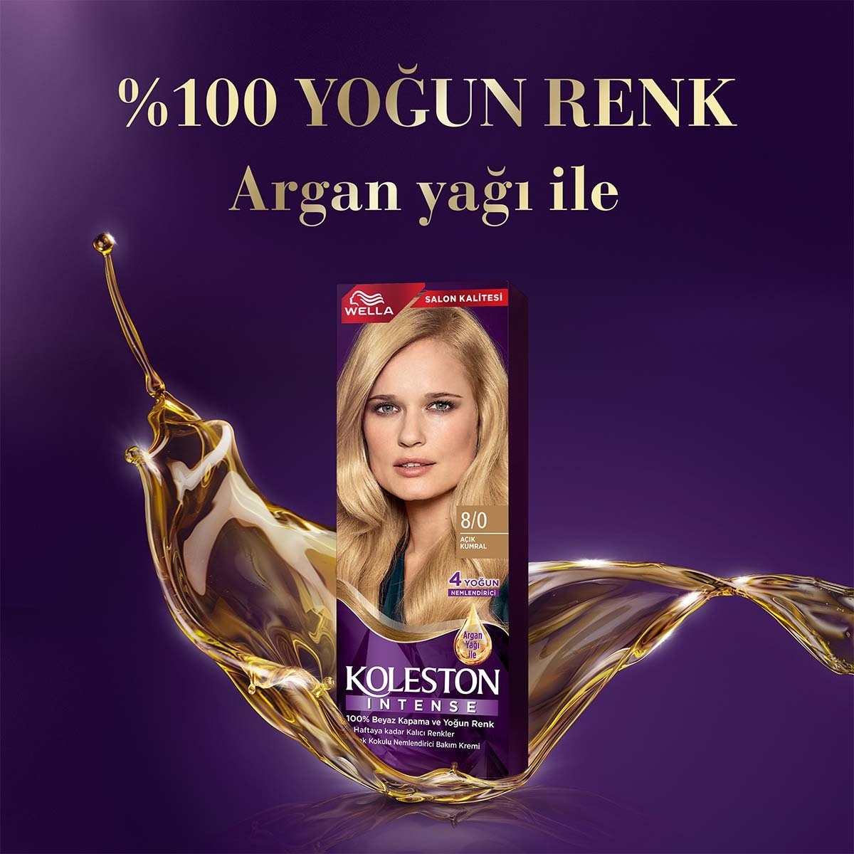  KOLESTON KOLESTON NATURALS Wella Koleston Intense Saç Boyası 8/0 Açık Kumral  1 of 7 