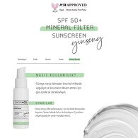Skin401 Mineral Filtre Güneş Kremi Spf50 50 ml