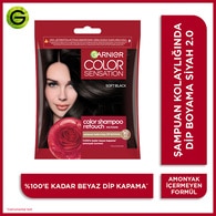 GARNIER GARNIER Garnier Color Shampoo Retouch 2.0 Soft Black  1 of 1