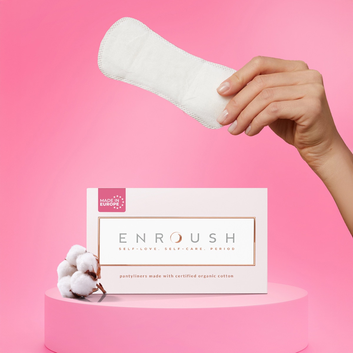 ENROUSH ENROUSH Enroush Organik Ped Günlük 24'lü 1 of 8