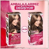 Garnier Çarpıcı Renkler Saç Boyası Yoğun Koyu Kumral No: 6,0