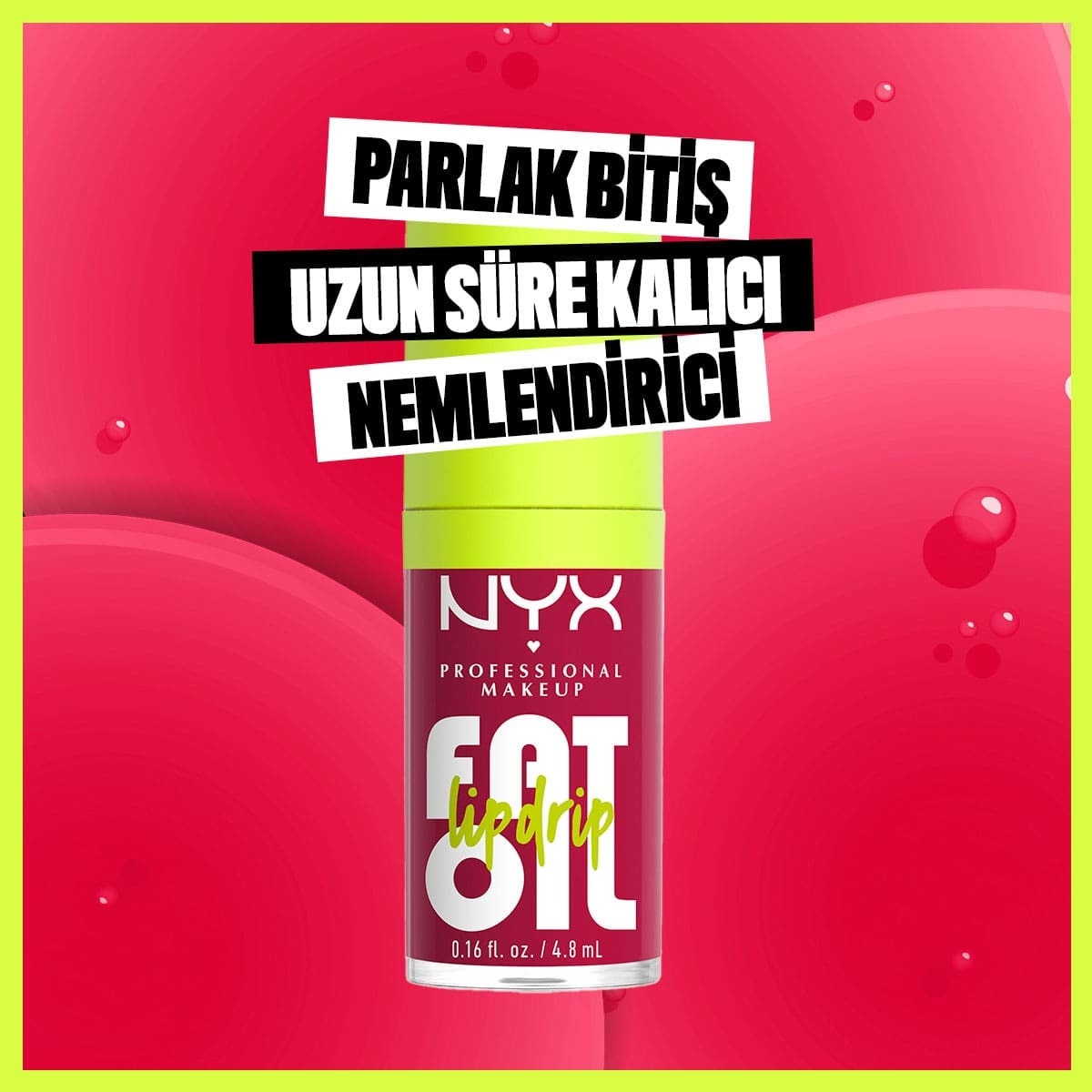  NYX NYX Nyx Professional Makeup Fat Oil Lip Drip Parlatıcı Dudak Yağı Newsfeed  1 of 8 