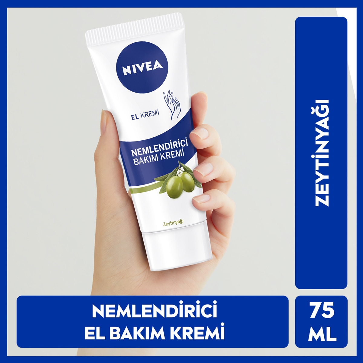  NIVEA CREME NIVEA CREME Nivea Zeytinyağı Nemlendirici El Bakım Kremi 75 ml  1 of 6 